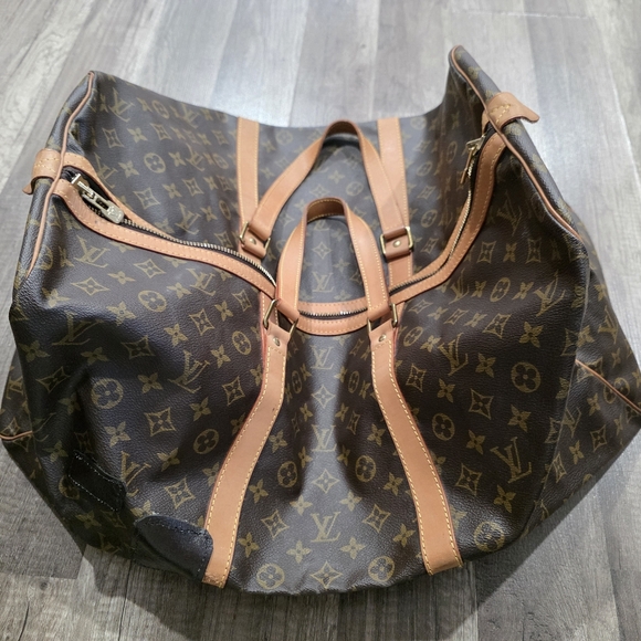 Louis Vuitton SAC SOUPLE 55 Monogram Canvas Duffel Bag CABIN Keepall Vintage - Picture 5 of 16